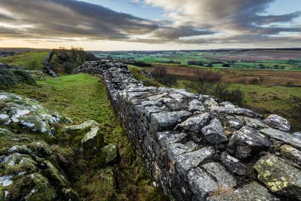 Hadrian's wall for Northumberland Day
