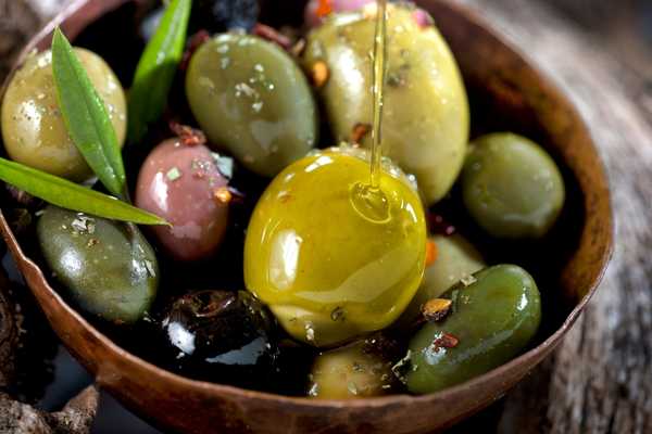 Olives in a bowl for Olive Day