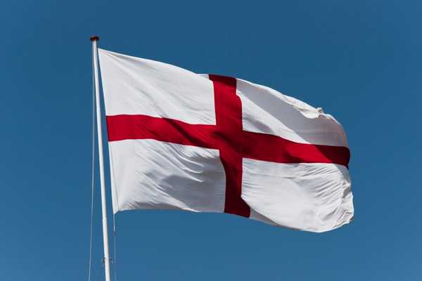 St George's cross flag for St George's Day