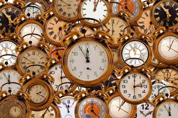 Lots of clocks for Clocks Go Forward / Daylight Savings