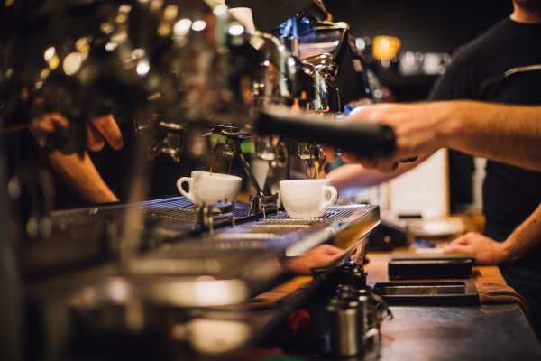 Coffee machine for Barista Day