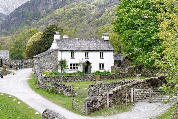 Cottage in the English lake district for Beatrix Potter's Birthday