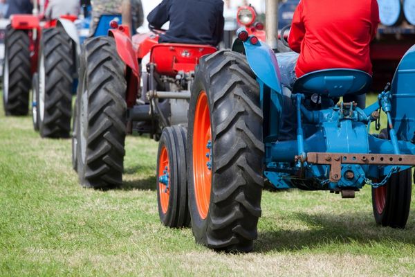 Tractors for the The Royal Welsh Show