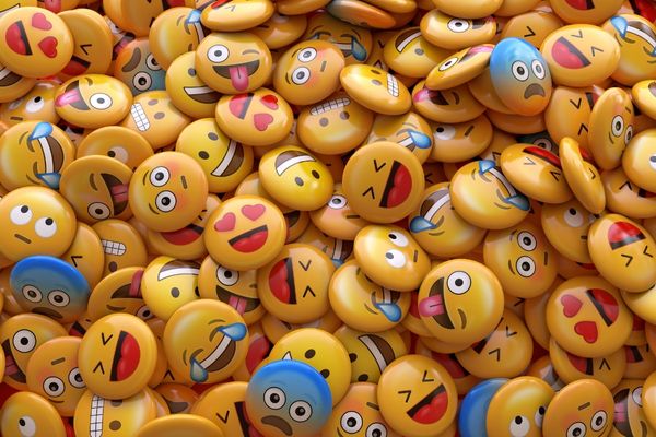 Different emoji badges for World Emoji Day