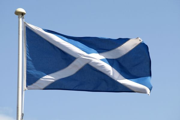 Scottish flag for St Andrews Day