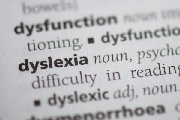 The definition of dyslexia on a page for Dyslexia Awareness Day on the 8th of October every year