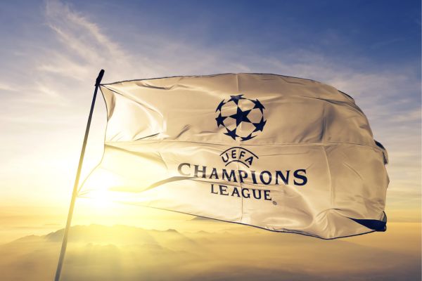 UEFA Flag for UEFA Champions League Final